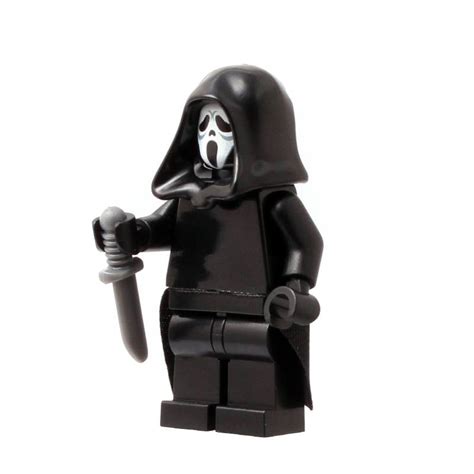 Scream Character Ghostface Custom Lego Compatible Minifigure Lupon