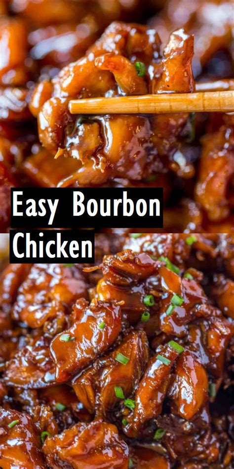 Easy Bourbon Chicken Easy Recipes
