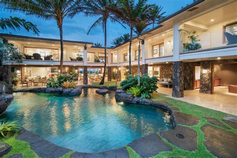 Mansion Global 210 Kalaheo Avenue Luxury Beach House Hawaii Homes