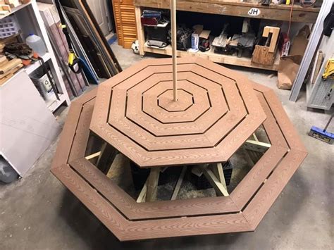 Modified Octagon Picnic Table Ana White