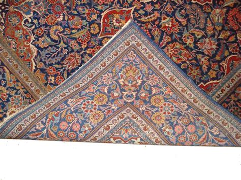 bonhams a kashan rug central persia 206cm x 137cm