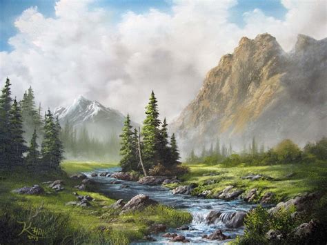 Landscape Art Kevin Hill Paintings Oil Painting Landscape