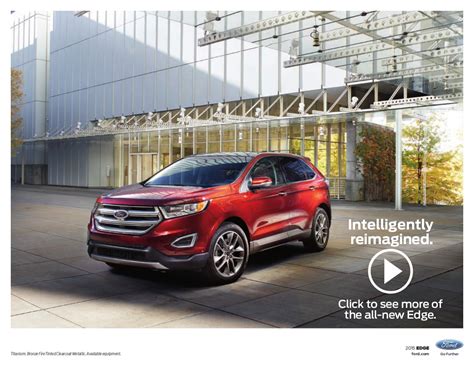 Ford 2015 Edge Sales Brochure