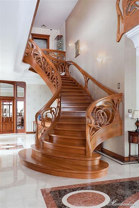 Whether grand and sweeping, rendered in wood, or a minimalist arrangment of metal and glass, the modern staircase is an example of literally elevated design. Trends of stair railing ideas and materials (interior & outdoor)