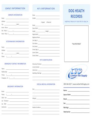 You are talking to a military romance scammer. Printable dog health record - Edit, Fill Out & Download ...