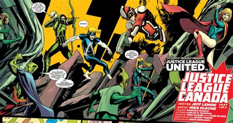 Justice League United Team Comic Vine