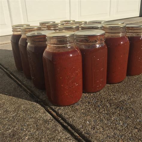 Home Canned Spaghetti Sauce Her Rural Highness