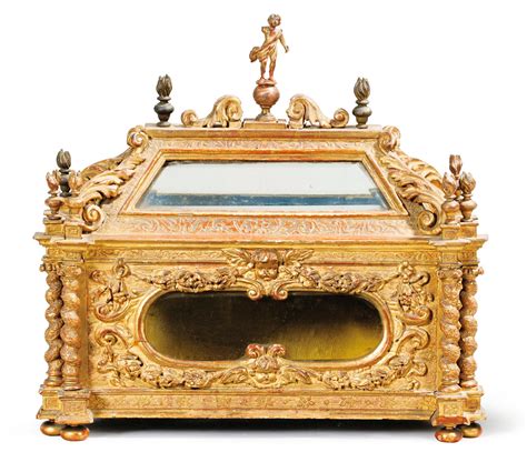 French 17th Century Reliquary Casket