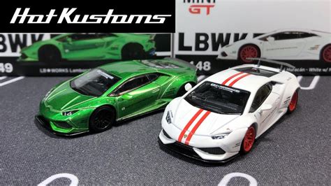 Mini Gt Lbwk Lamborghini Huracan Version 1 And 2 Unboxing Youtube
