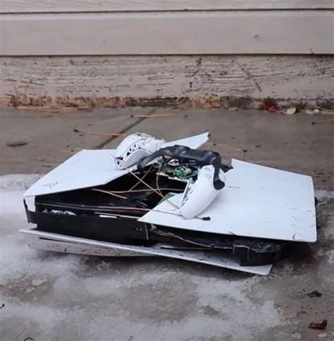 Woman Destroys Ps5 And Throws It Off Balcony After She Catches