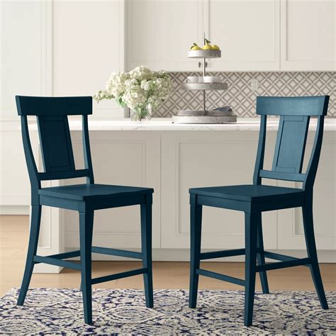 Farmhouse Bar Stools With Backs Ideas On Foter