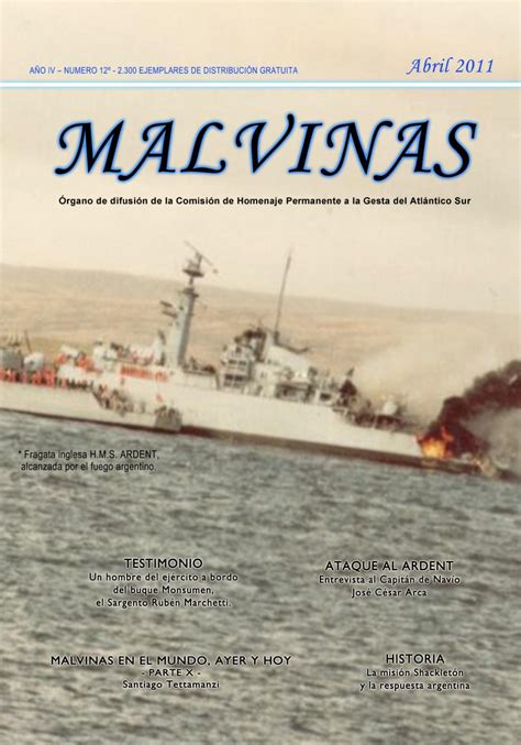 Revista Malvinas Ejemplar N°12 By Cuestiones Tv Issuu