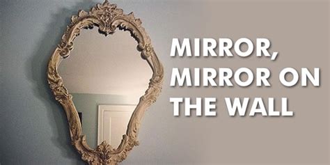 This is why i love the idea of romantic knock knock jokes. Mirror, Mirror On The Wall | Carlton Williams .::. Carlton ...