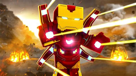 You Wont Believe This Iron Man Mod Exists In Minecraft Youtube