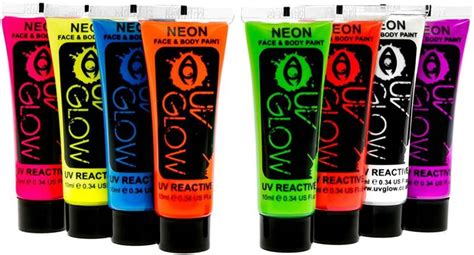 Uv Glow Blacklight Face And Body Paint 0 34oz