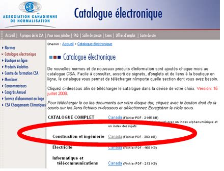 Exemple  les normes  Guides