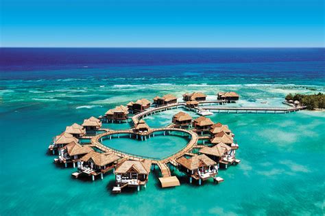 Travel Bucket List Stay In An Over The Water Villa At Sandals South
