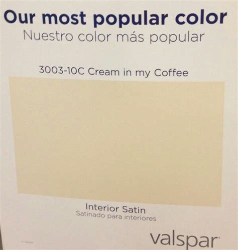 Valspar paint color chip cream in my coffee valspar paint. 446 best images about For the Home on Pinterest | Shelves ...