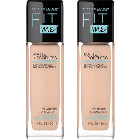 Amazon Com Maybelline Fit Me Matte Poreless Liquid Foundation Makeup Creamy Beige COUNT