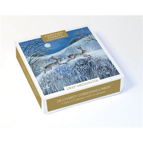 Museums And Galleries Deep Midwinter Pack Of Charity Christmas Cards