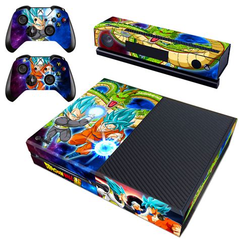 Xbox One Skin And Controller Dragon Ball Z Anime Vinyl Skin Decals Sticker For Xb1 Faceplates