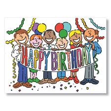 Happy birthday quotes fun comics discovery peanuts holiday kids fictional characters friends google. Birthday From All Of Us Team Birthday Card