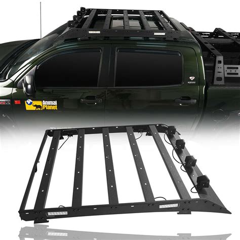 Crewmax Roof Luggage Carrier Baggage Rack Steel For Toyota Tundra 2007