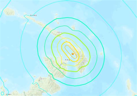 Powerful Quake Rattles Papua New Guinea No Injury Reports Inquirer News