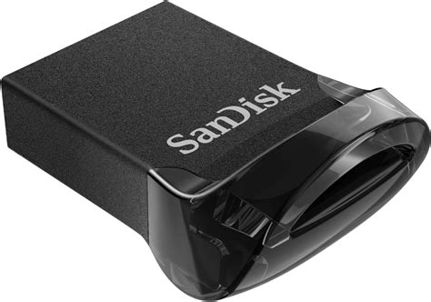 Sandisk Ultra Fit 256gb Usb 31 Flash Drive Black Sdcz430 256g A46