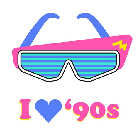 Stylish Retro Glasses In A Bright Acid Frame Nostalgia Of The 90s 80s Neon Race Retro Rave