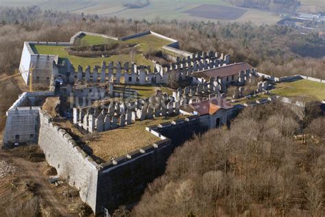 Luftbild Schnaittach Festungsruine Rothenberg