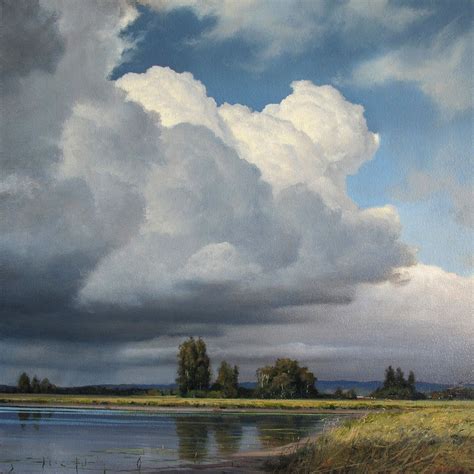 Approaching Storm Study Landscape Paintings Landscape Artist