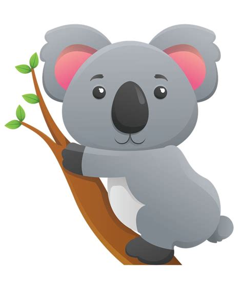 cute koala clipart Google Search Bicho preguiça Coalas Coala