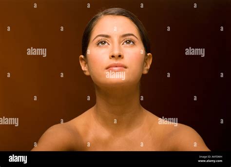 Twenties Woman With Beautiful Complexion Stock Photo Alamy