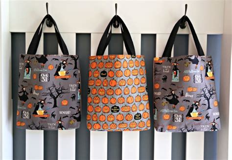 Halloween Trick Or Treat Bag Pattern The Cottage Mama