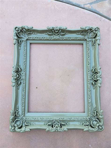 16x20 Decorative French Frame Home Decor Ornate Wall Canvas Etsy