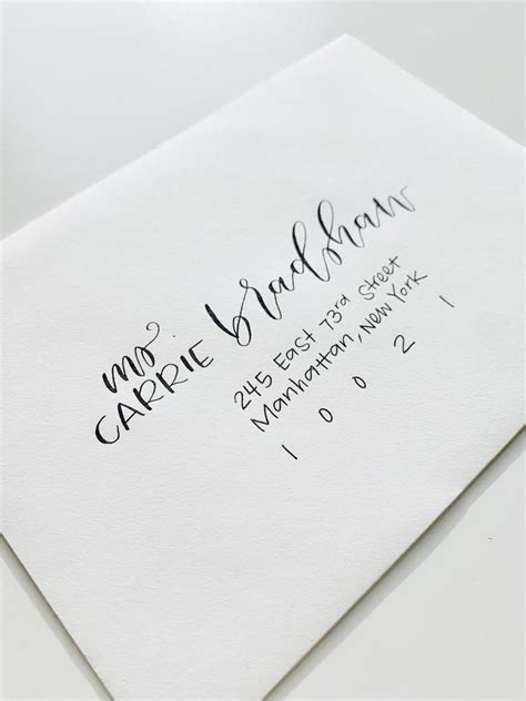 Custom Modern Calligraphy Envelope Addressing Wedding Etsy In 2020