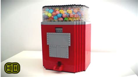 Functional Lego Gumball Machine Youtube