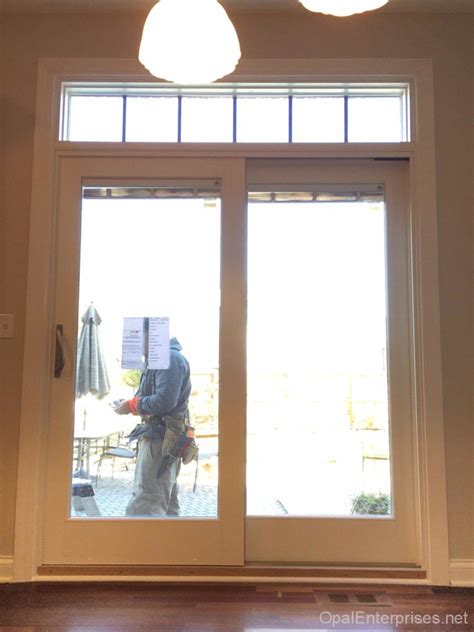 Patio Door Replacement In Elmhurst With Andersen E Series Door
