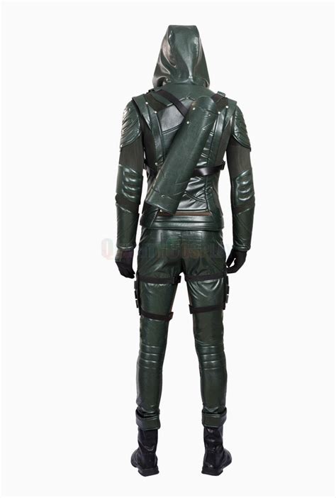 Green Arrow Season 5 Oliver Queen Cosplay Costumes Hqcosplay