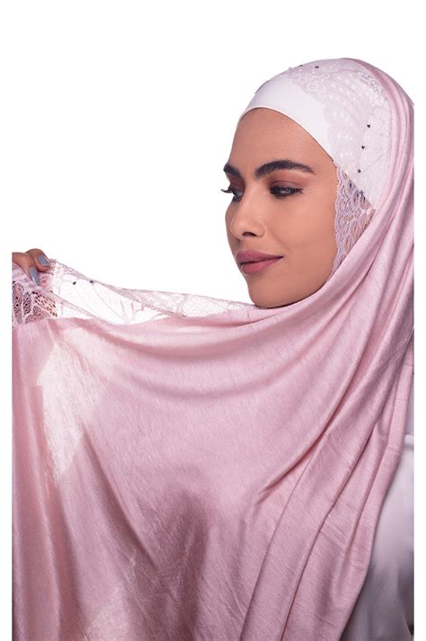 Nude Plain Shawl Made From Dental And Cotton