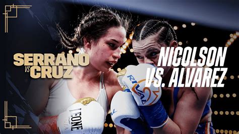 FIGHT HIGHLIGHTS Skye Nicolson Vs Tania Alvarez YouTube