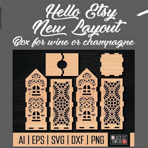 Laser Template Dxf Laser Laser Svg Laser Cut Files Svg Glowforge File