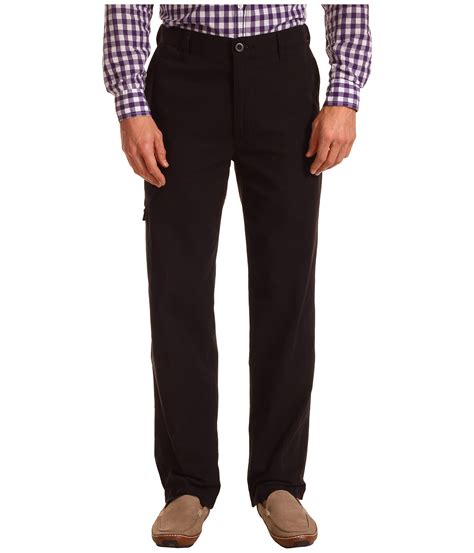 Dockers Comfort Cargo D3 Classic Fit Black Casual Pants For Men Lyst