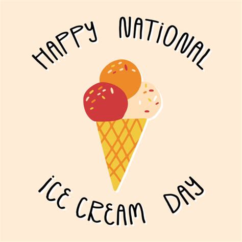 National Ice Cream Day Illustrations Royalty Free Vector