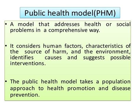 Unique Features Aims Purposes And Models Of Public Health