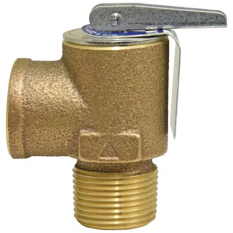 Watts Bronze Npt Pressure Safety Relief Valve 794ju434 M335m2