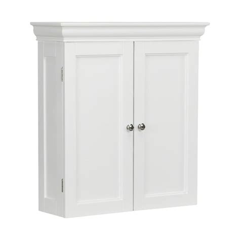 Teamson Home Stratford Two Door Removable Wall Cabinet With Two