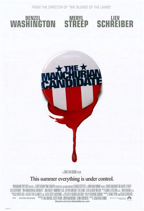 The Manchurian Candidate 2004 Poster