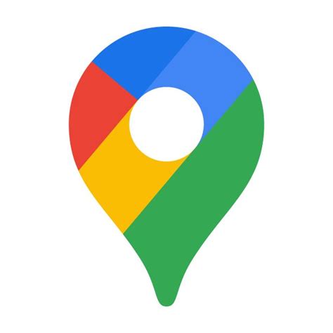 Hellblau, wissenschaft und technologie blau lichteffekt, blaue zusammenfassung, azurblau. New Google Maps logo icon vector .SVG trong 2020
